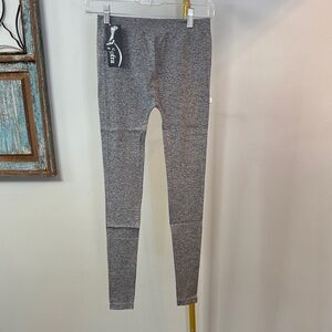 Sofra Gray Women's Leggings NWT large long
